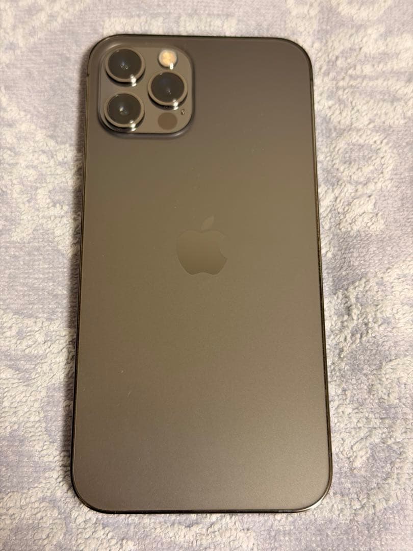 [美品] iPhone 12 Pro 256GB グラファイト