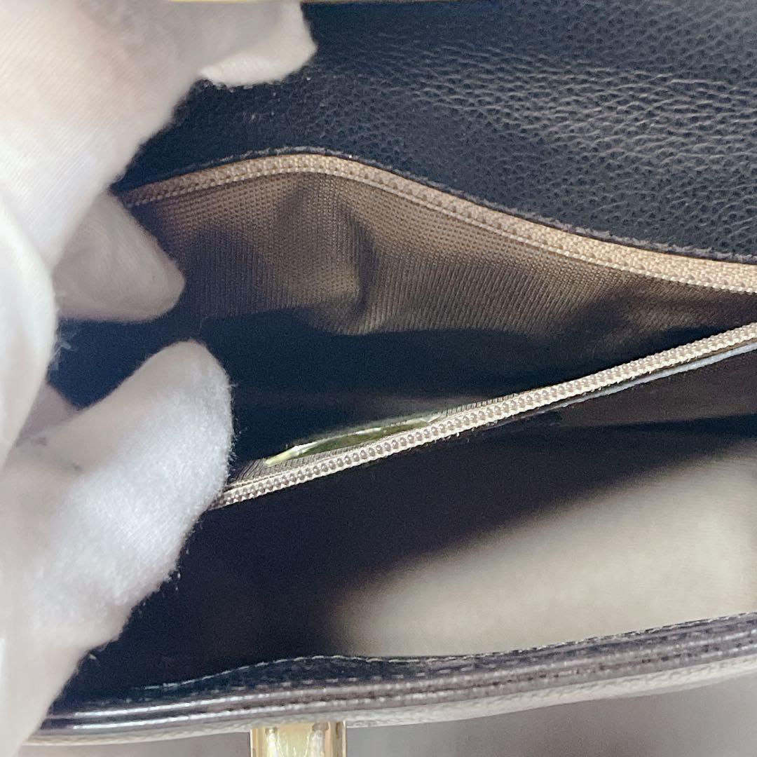 美品 OLD COACH オールドコーチ マディソン ターンロック 黒