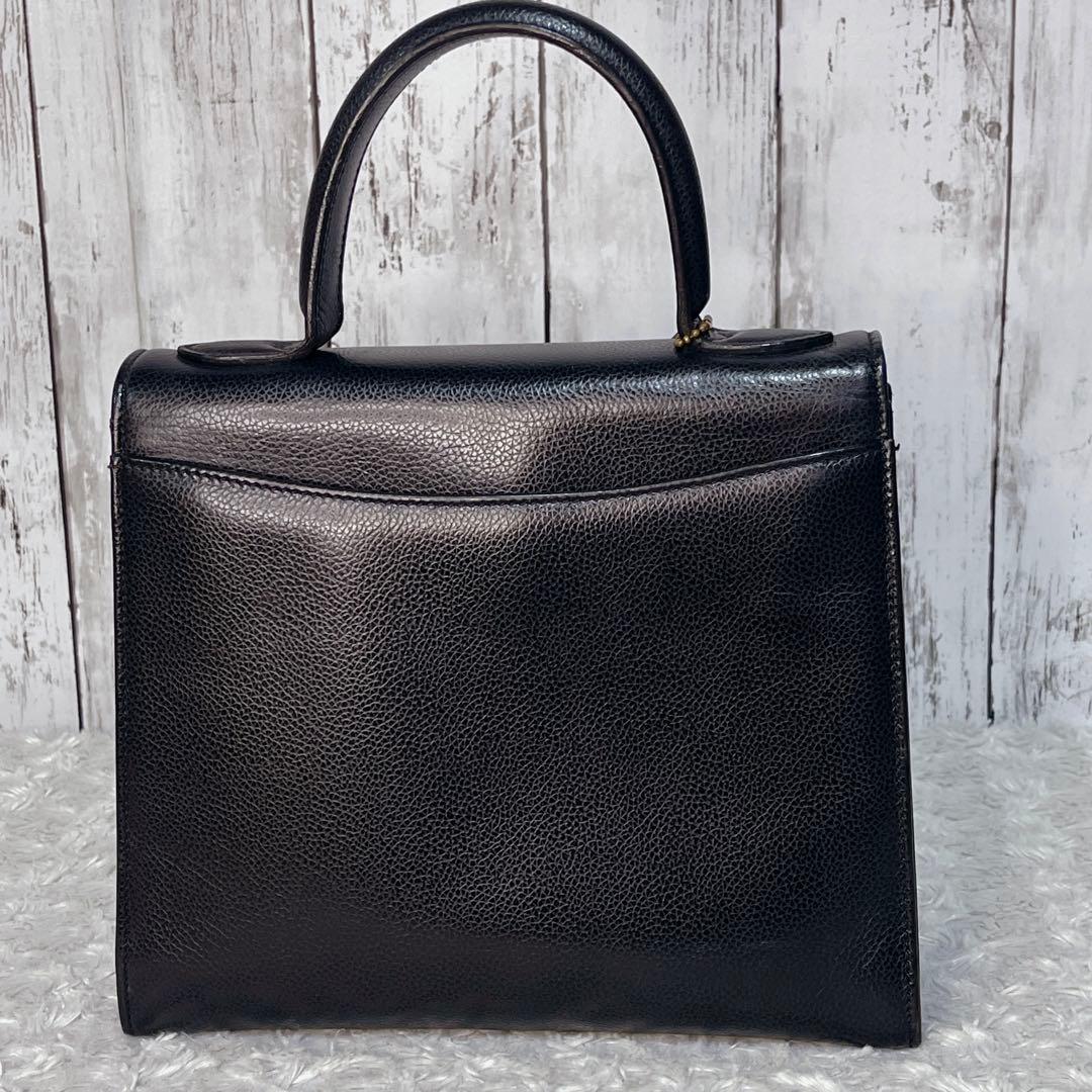 美品 OLD COACH オールドコーチ マディソン ターンロック 黒