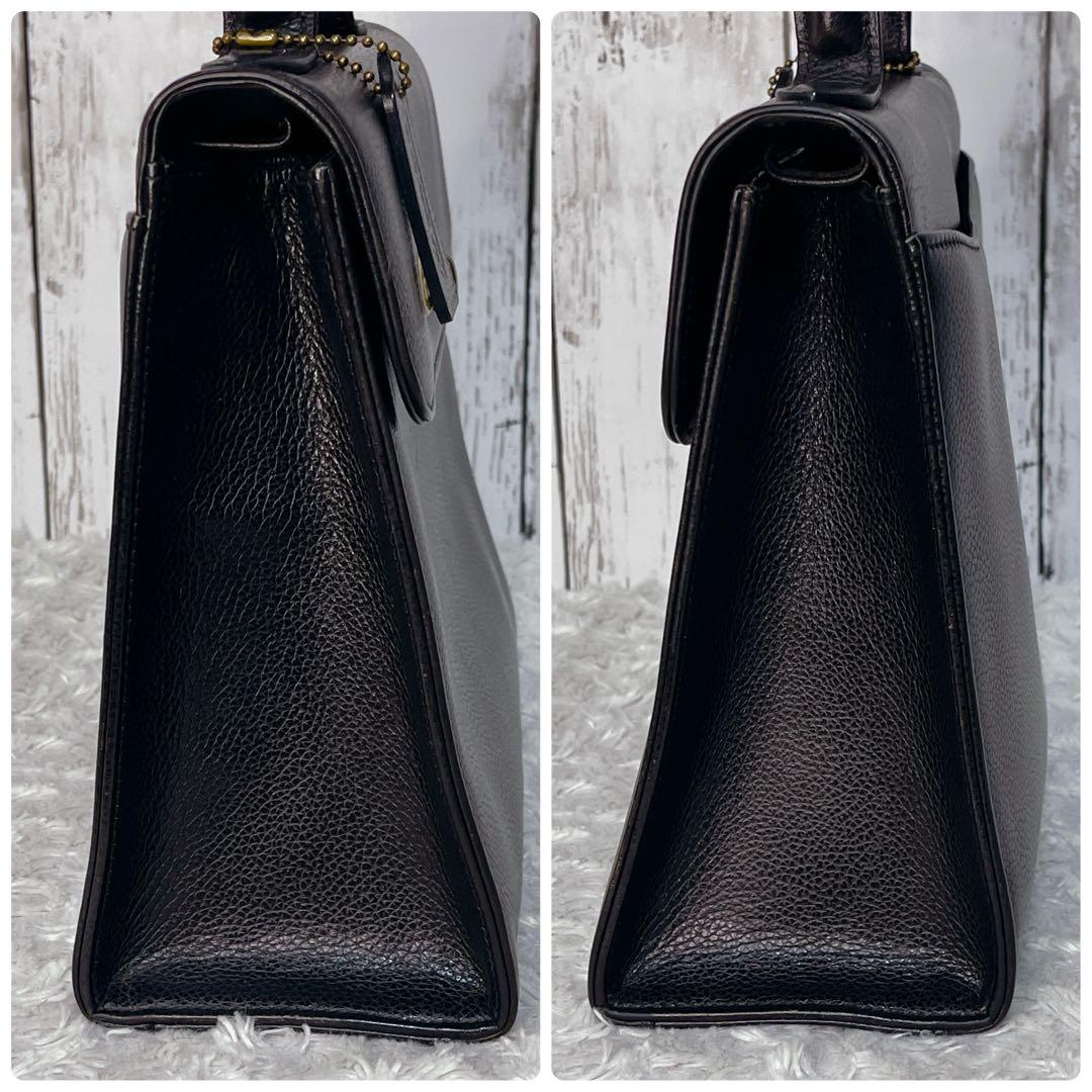 美品 OLD COACH オールドコーチ マディソン ターンロック 黒