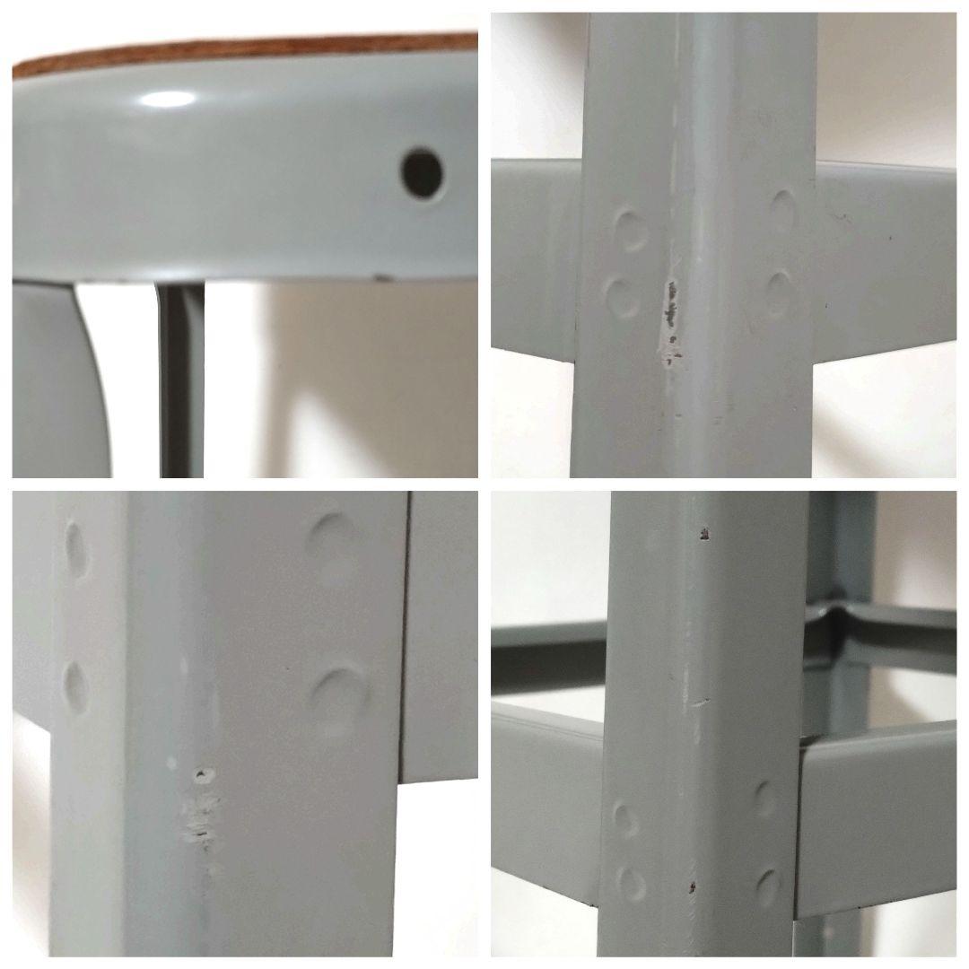 廃盤品　LYON　ファクトリースツール　2脚セット　ハイスツール　ヴィンテージ