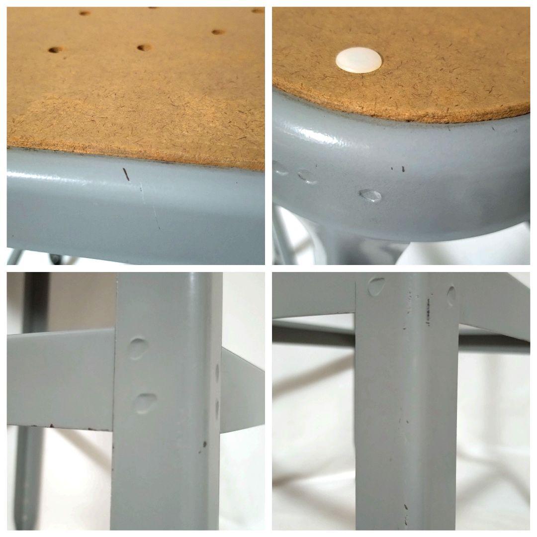 廃盤品　LYON　ファクトリースツール　2脚セット　ハイスツール　ヴィンテージ