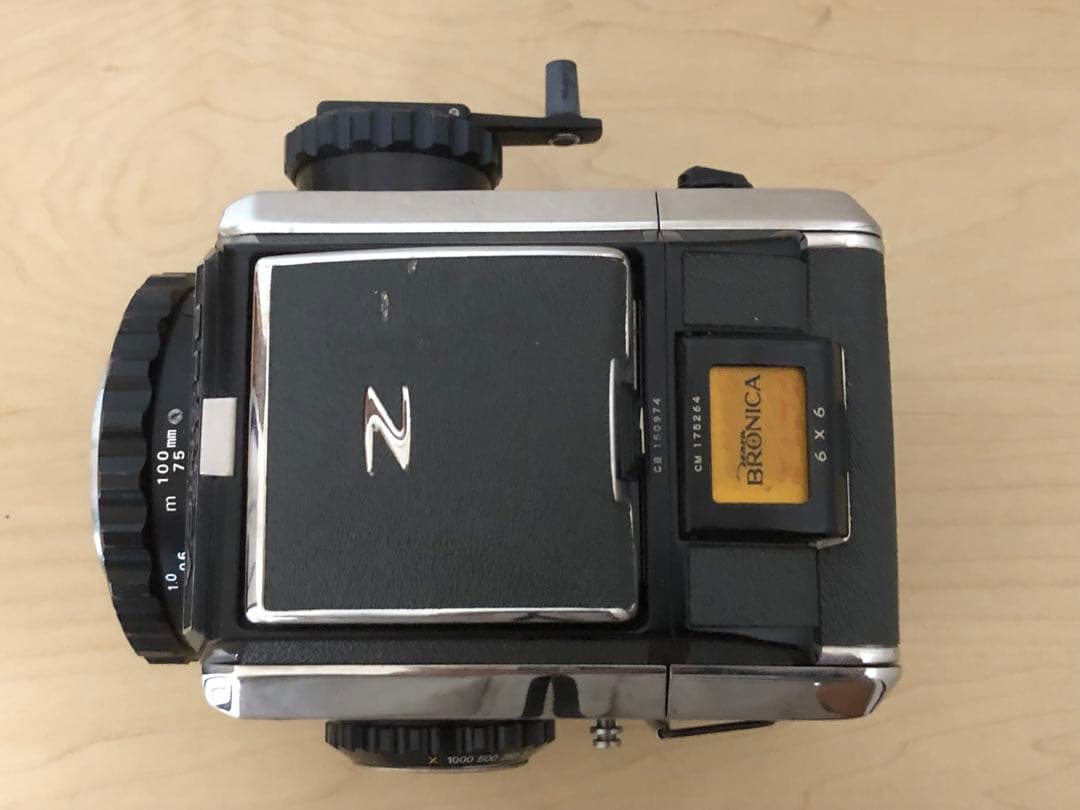 ZENZA BRONICA S2 ブラック 6×6 中判カメラ ジャンク品