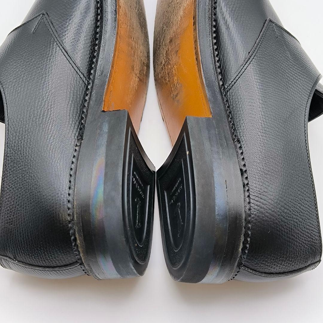 極美品 リーガル 25.5cm 2E ブラック 黒 モンクストラップ ブラック