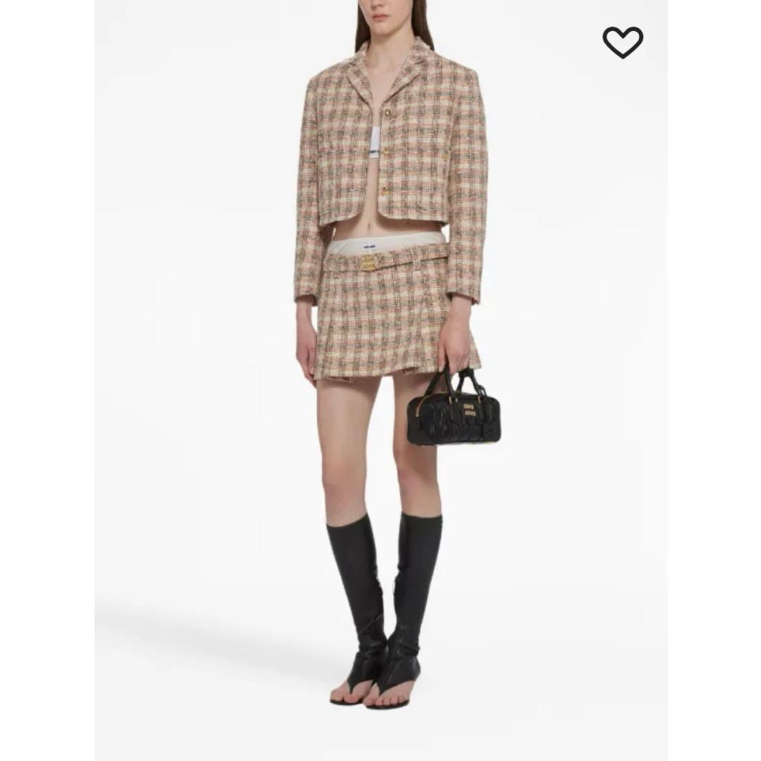 週末値下げ　miumiu ミュウミュウ　アルカディ　マテラッセ　レギュラーサイズ