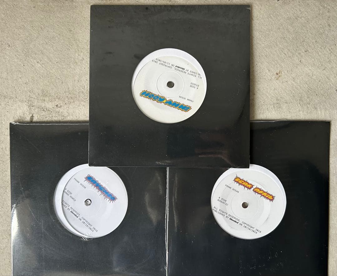 新品未開封Frank Ocean 7インチ レコード 3枚セット アナログ