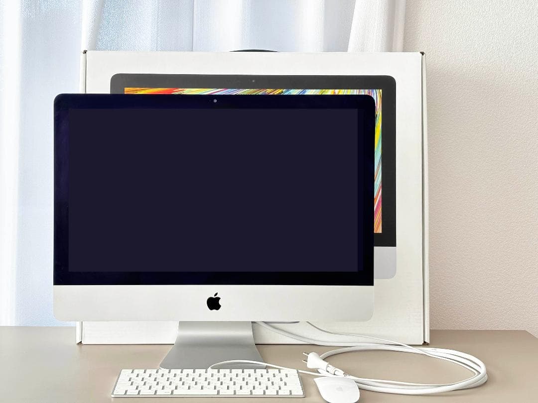 【美品】Apple iMac 21.5インチ 2017／マウス・キーボードあり