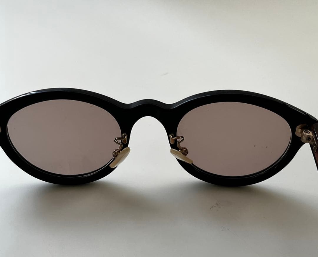 AKITTO「cel4」2019 サングラス48◻︎22パープル×ブラウンアキット