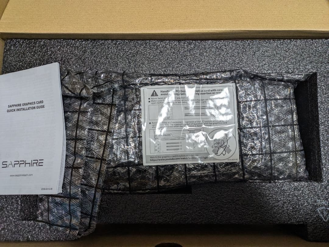 【動作確認済】Sapphire Radeon RX 7800 XT