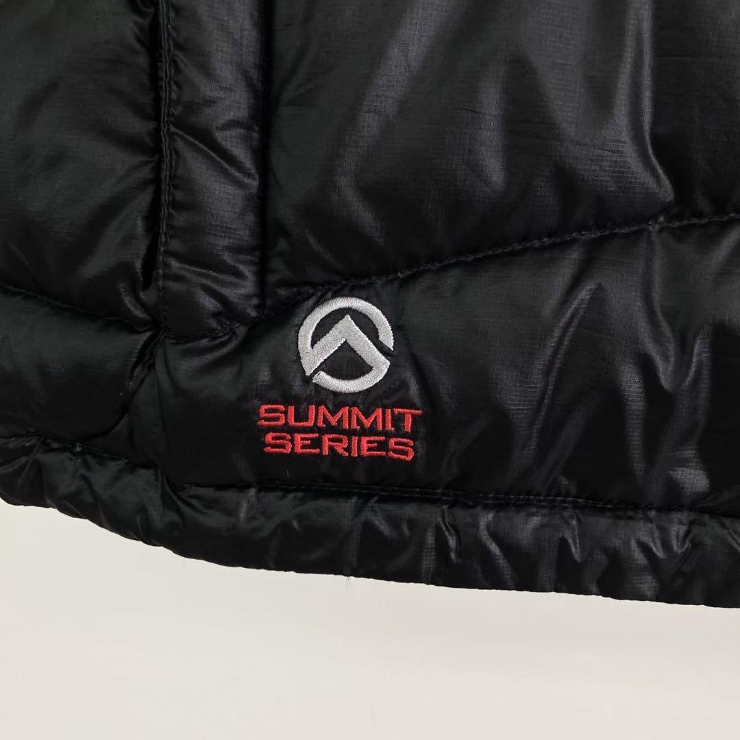 本日限定ノースフェイス SUMMIT ダウンベスト ブラック メンズM