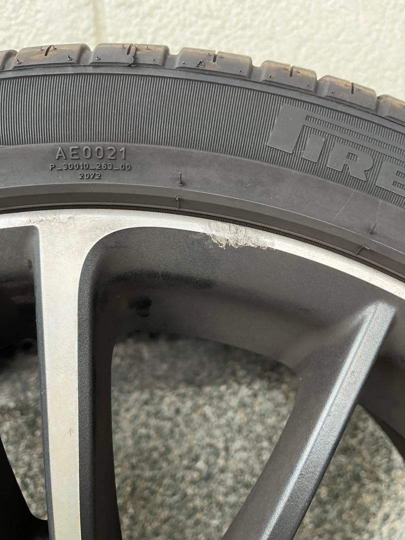 【引取歓迎】BRZ ZC6 純正17インチ ピレリP7EVO 215/45R17