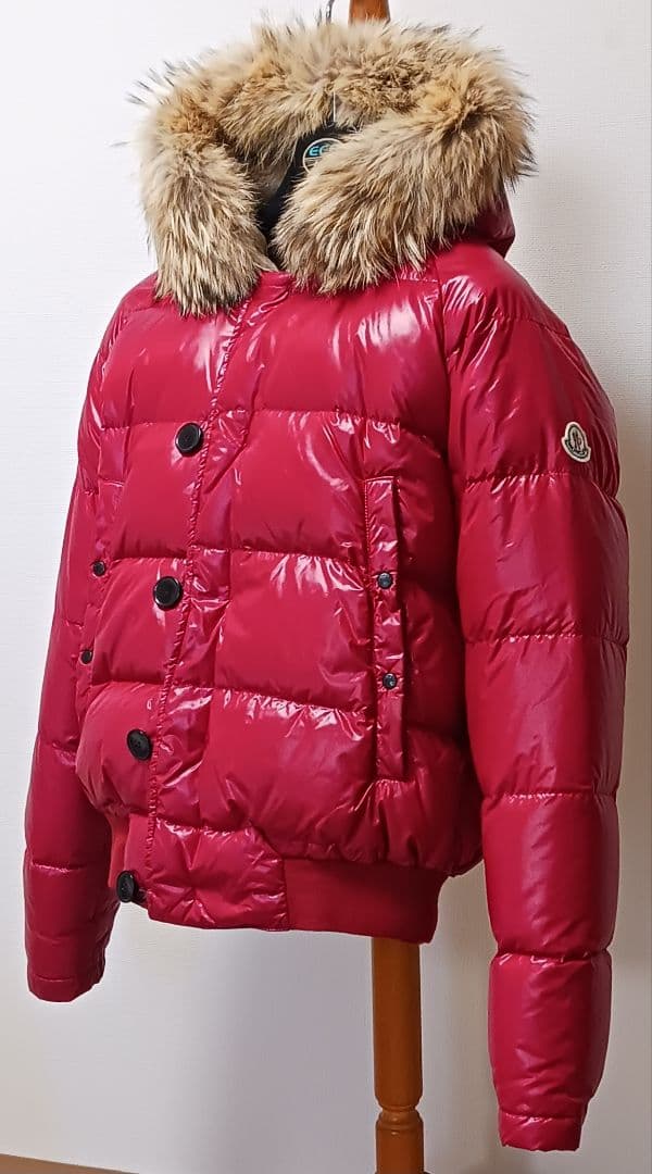 MONCLER モンクレール 国内正規品 本物保証 ダウンジャケット レッド