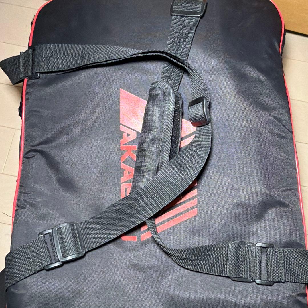 【早い者勝ち】ソフトテニス ボール アカエム 100球 ポータブルバッグ カゴ