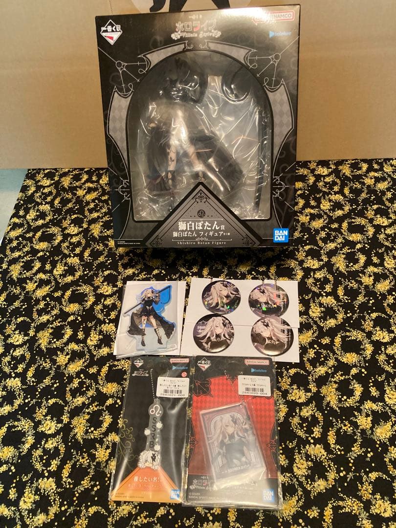 一番くじホロライブ　獅白ぼたんフィギュア　下位賞セット