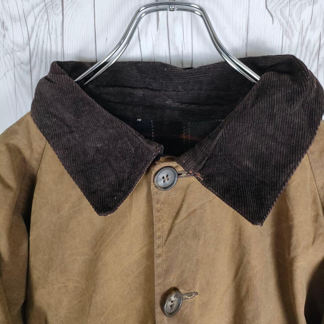 希少♪ バブアー オイルドジャケット BEAUCHAMP 英国製 茶 2XL