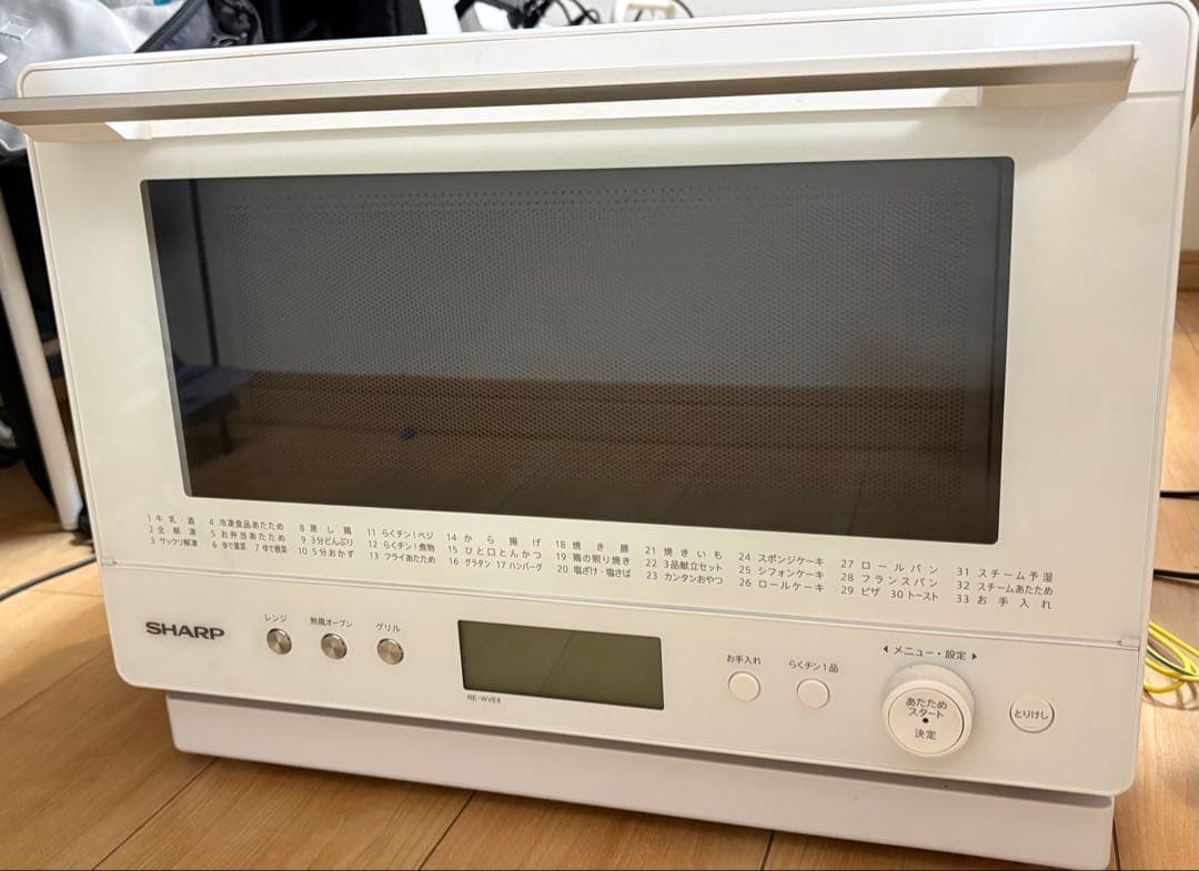 SHARP オーブンレンジ RE-WVE8-W ジャンク品