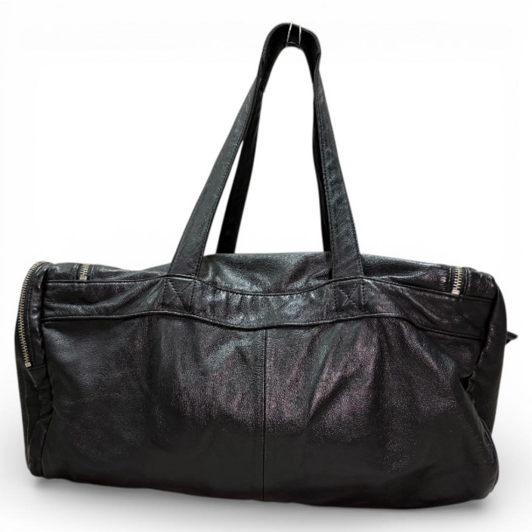 【希少✨】united bamboo ボストンバッグ オールレザー