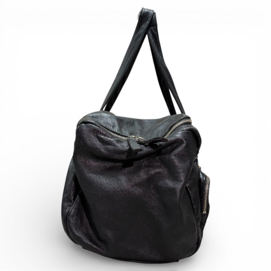 【希少✨】united bamboo ボストンバッグ オールレザー