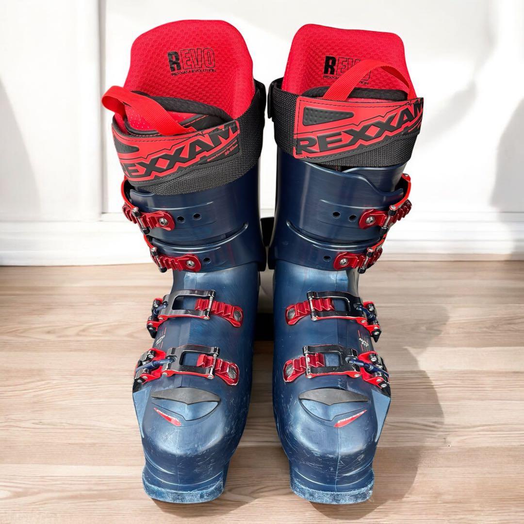 【国産上級】REXXAM R-EVO 100M スキーブーツ 26〜26.5cm