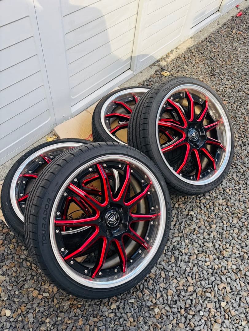 おく KUHL VERZ-WHEELS 19インチ タイヤ付き