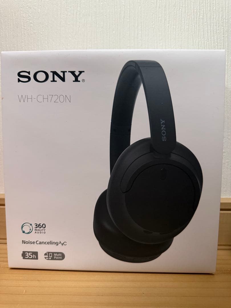 SONY WH-CH720N ブラック ワイヤレスヘッドフォン