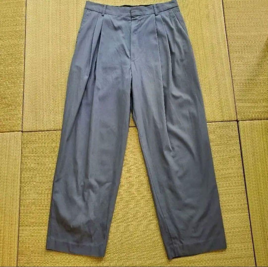 DRIES VAN NOTEN phoenix ツータックワイドスラックス46