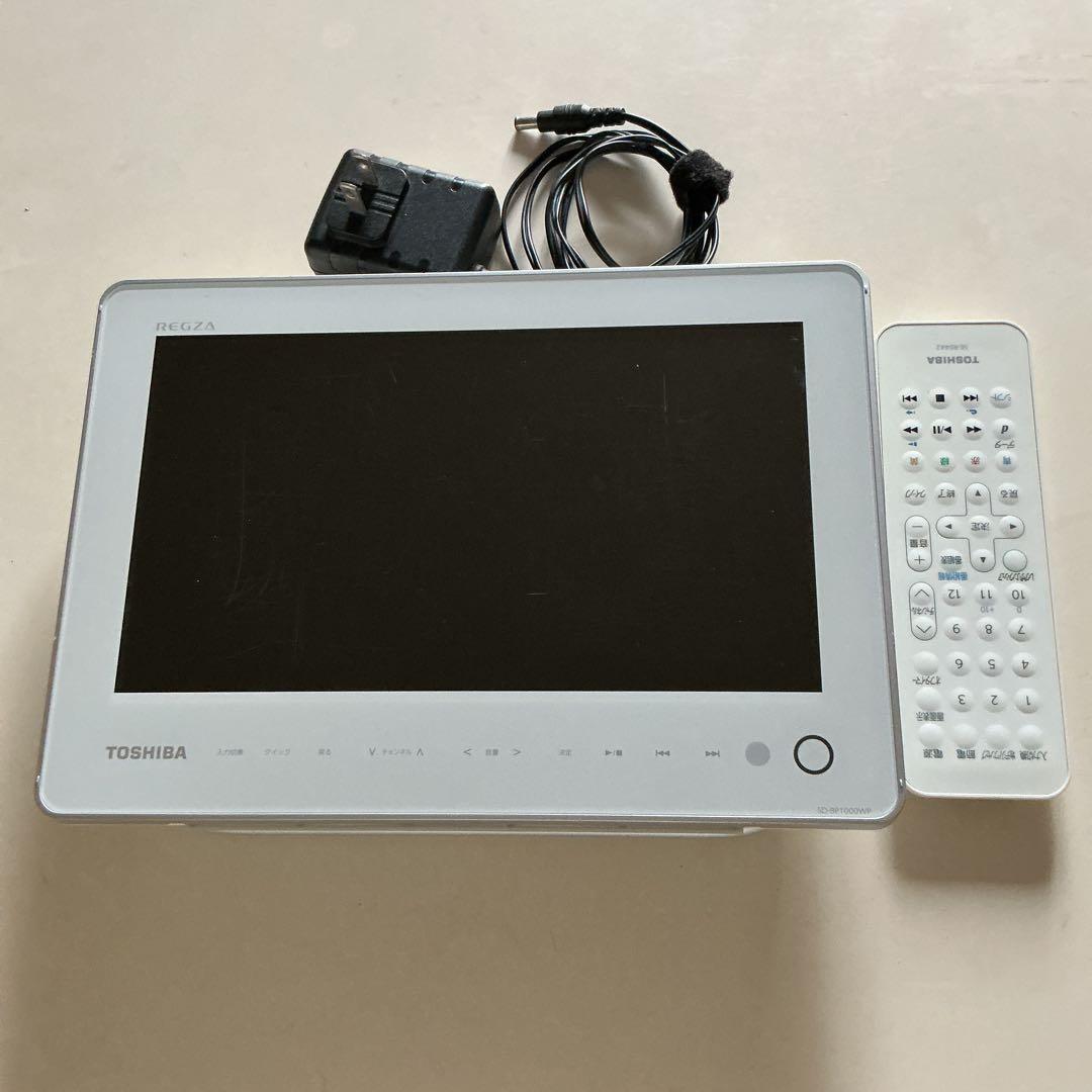 TOSHIBA ポータブルブルーレイプレーヤー SD-BP1000WP