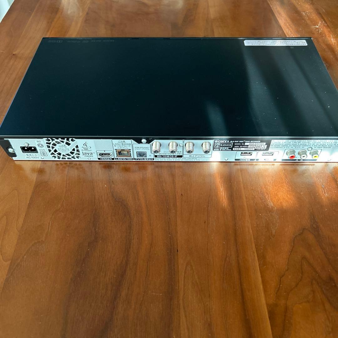 SONY BDZ-EW1000 1TB ブルーレイレコーダー