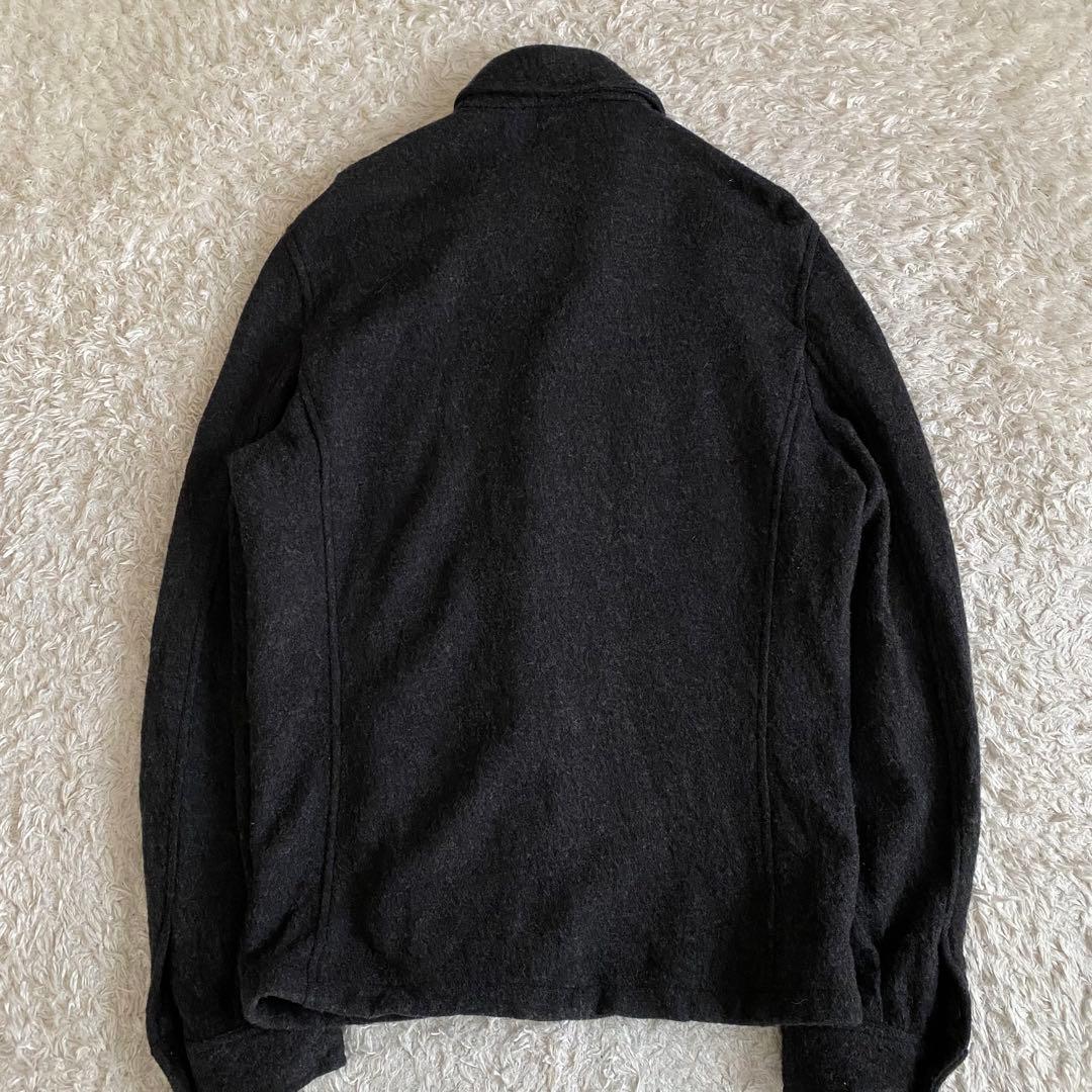 XL相当 ドルチェ&ガッバーナ カバーオール 比翼 ウール グレー イタリア製