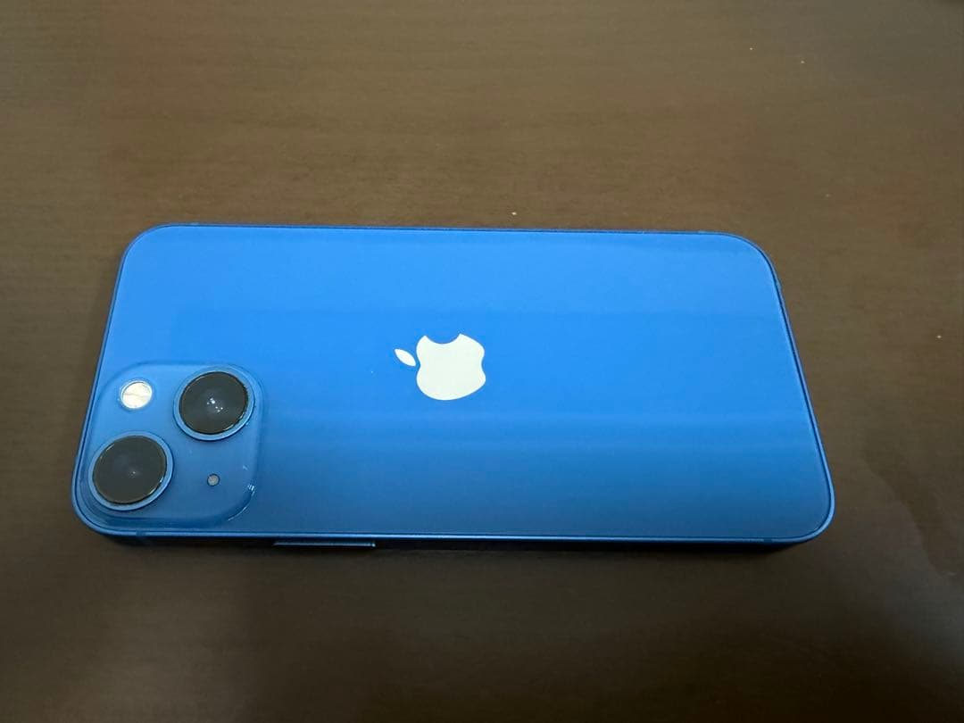 【美品】Apple iPhone 13 mini 本体 ブルー おまけ付き