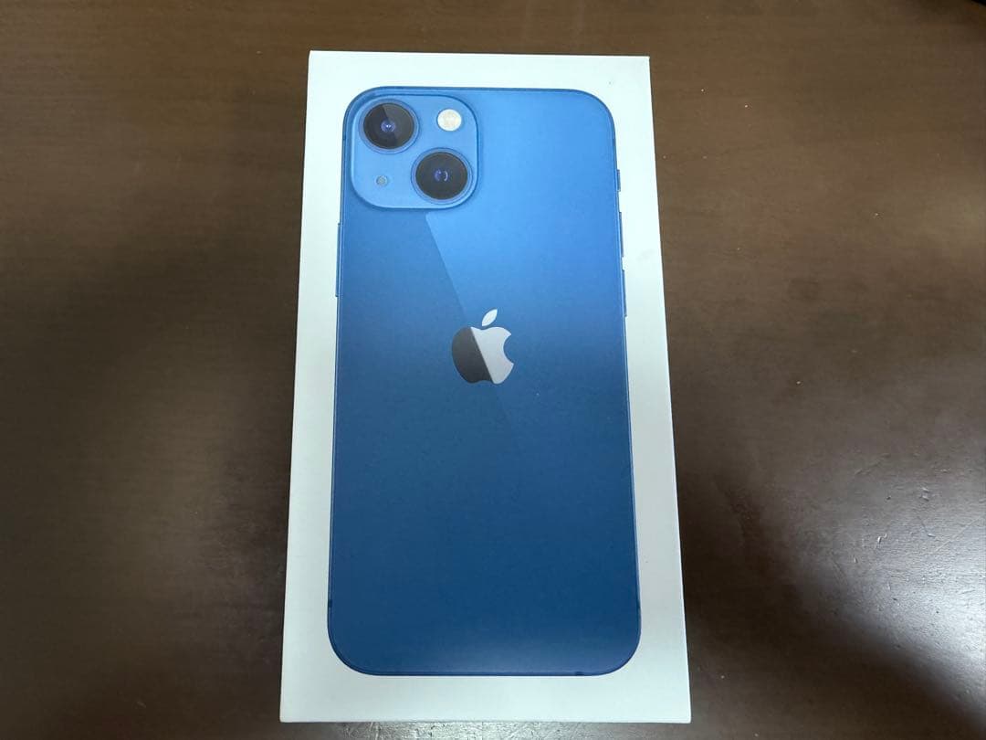 【美品】Apple iPhone 13 mini 本体 ブルー おまけ付き