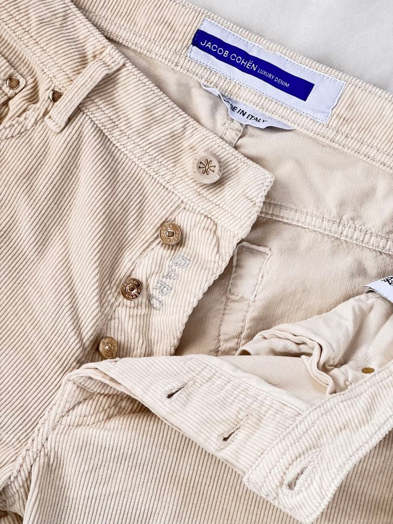 JACOB COHEN ヤコブコーエン BARD スリム コーデュロイパンツ