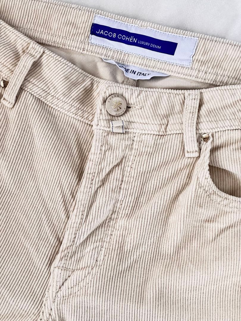 JACOB COHEN ヤコブコーエン BARD スリム コーデュロイパンツ