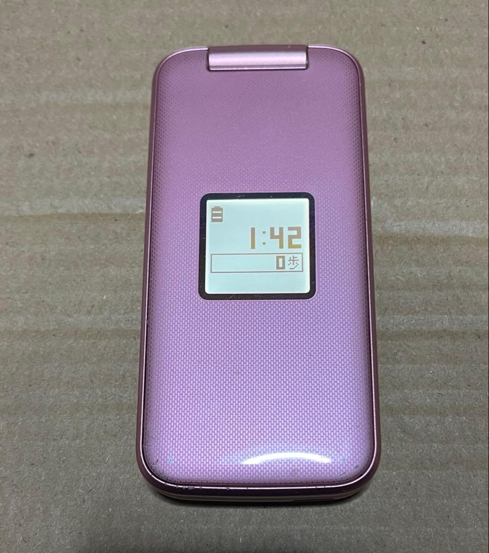 ドコモ F-02J 本体 卓上ホルダ ACアダプタ 充電器 SIMロック解除済み