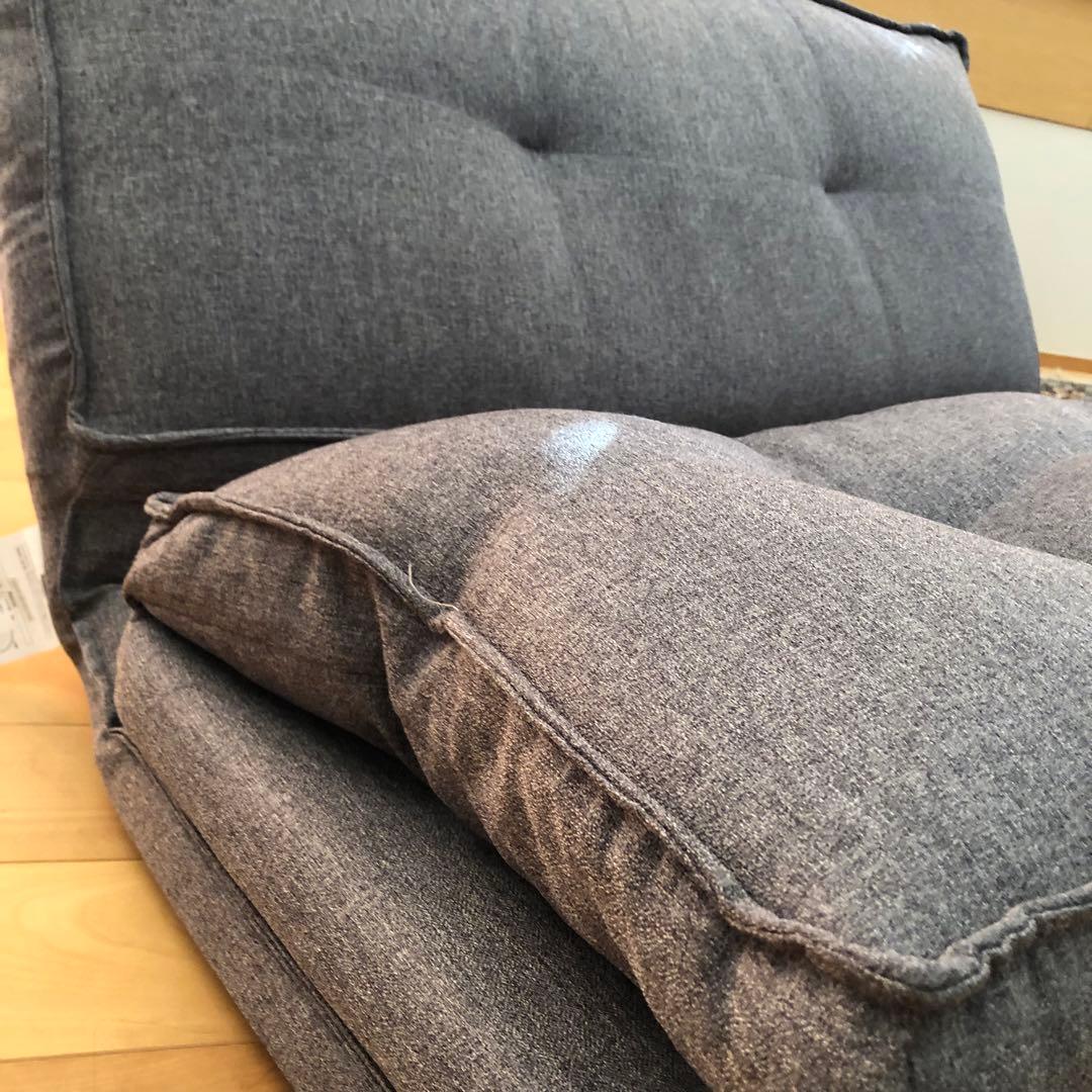 ニトリ カジュアルソファキッド3 GY