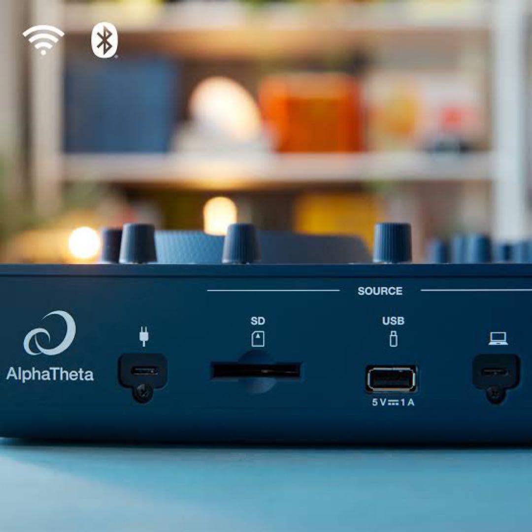 残り3日！AlphaThetaOMNIS-DUO(DJ コントローラー)Blue