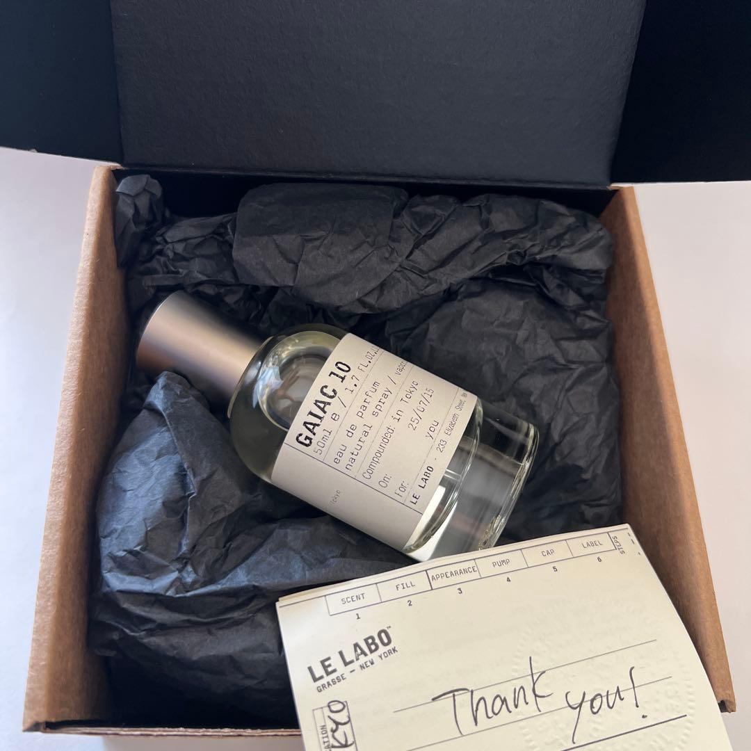LE LABO GAIAC 10 50ml オードパルファム