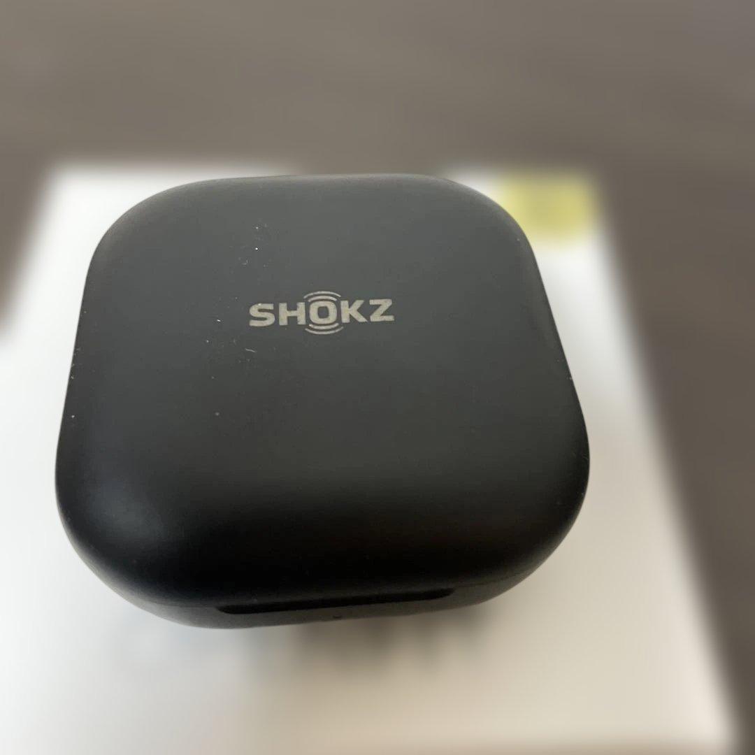 SHOKZ ワイヤレスイヤホン ブラック