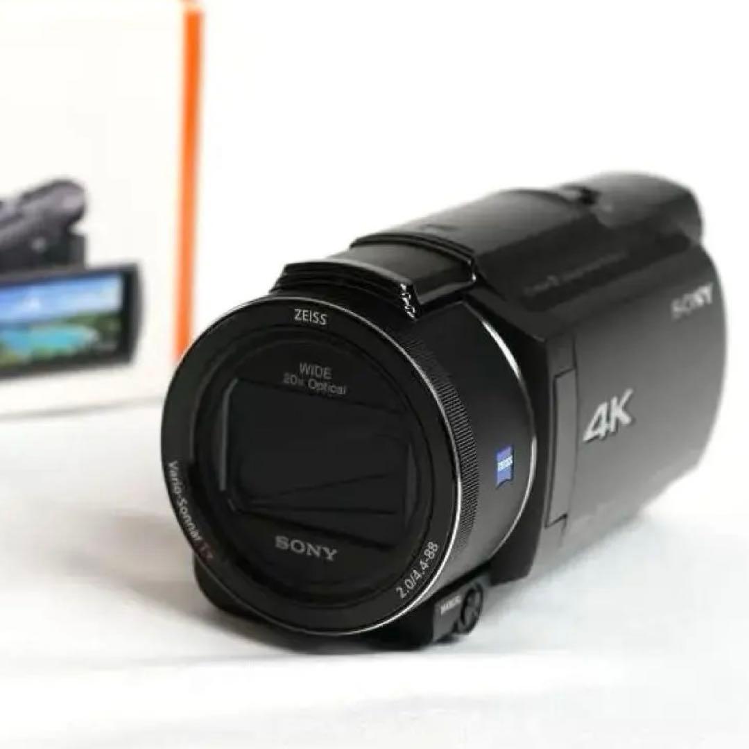 追加バッテリー&付属品あり 美品 FDR-AX60 SONY 4K ビデオカメラ