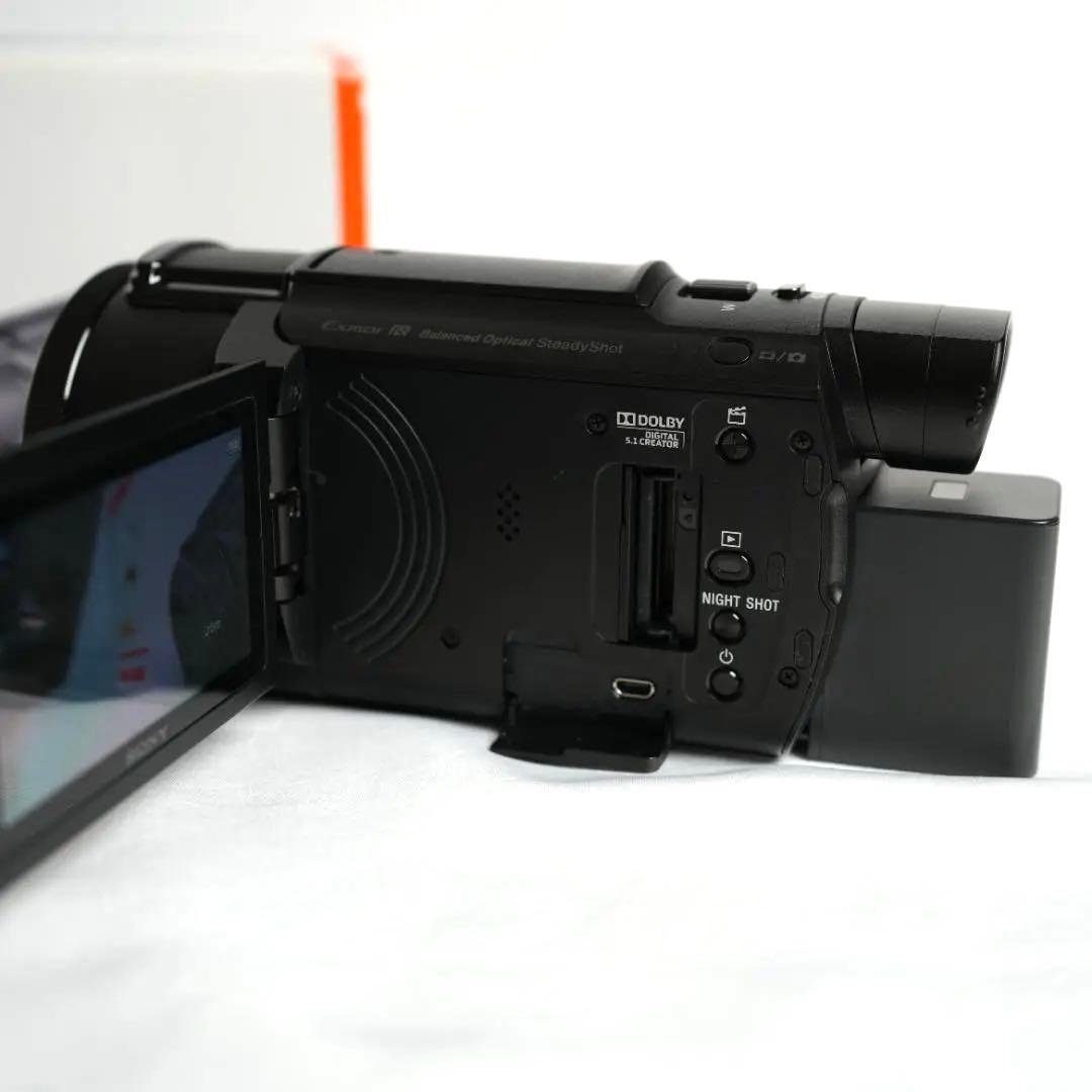 追加バッテリー&付属品あり 美品 FDR-AX60 SONY 4K ビデオカメラ