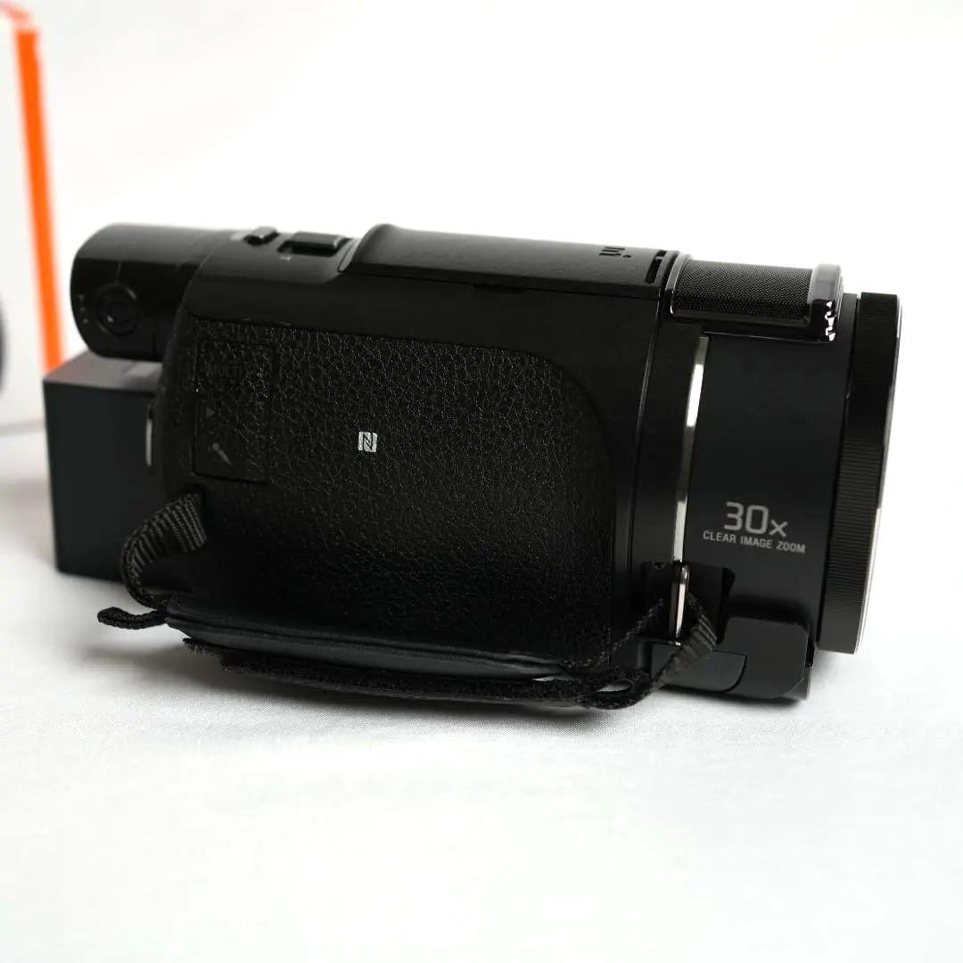 追加バッテリー&付属品あり 美品 FDR-AX60 SONY 4K ビデオカメラ