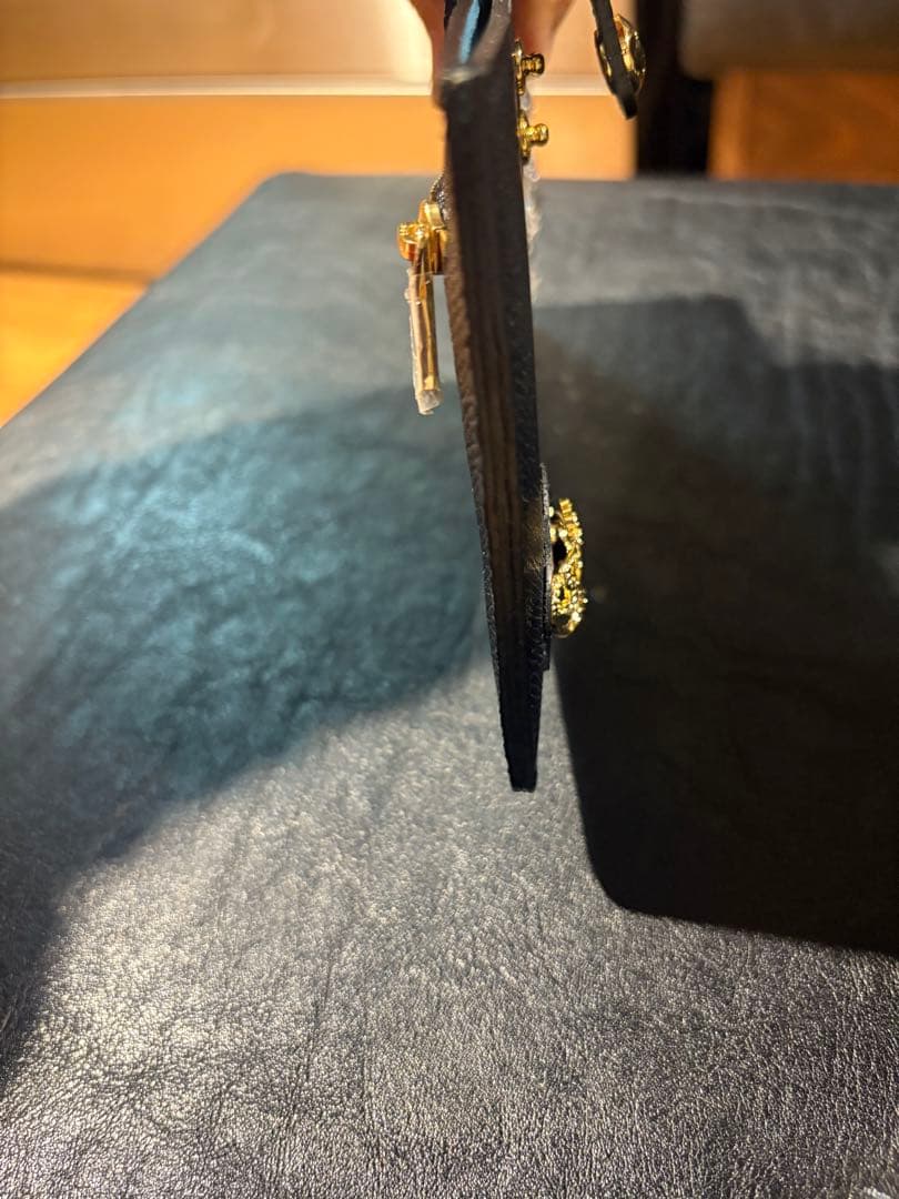 新品未使用 ADMJ　スワロ　スリムウォレット スタービジュー ダイヤ クラウン