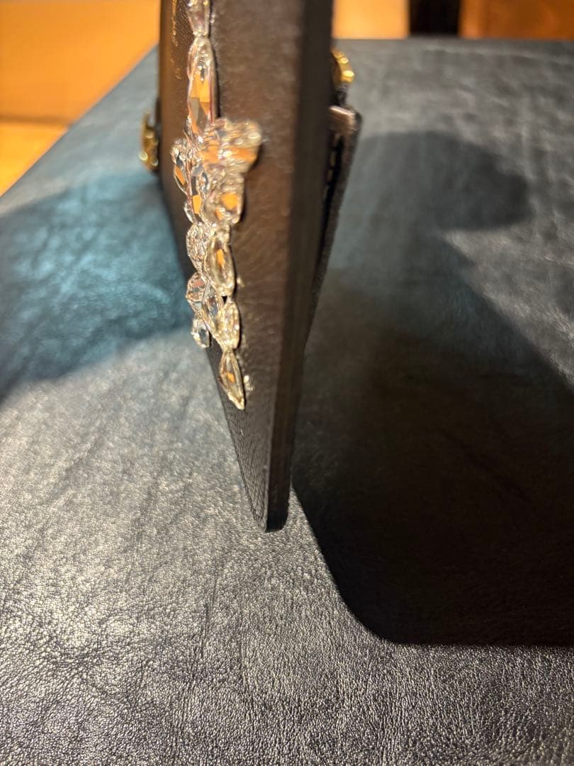 新品未使用 ADMJ　スワロ　スリムウォレット スタービジュー ダイヤ クラウン