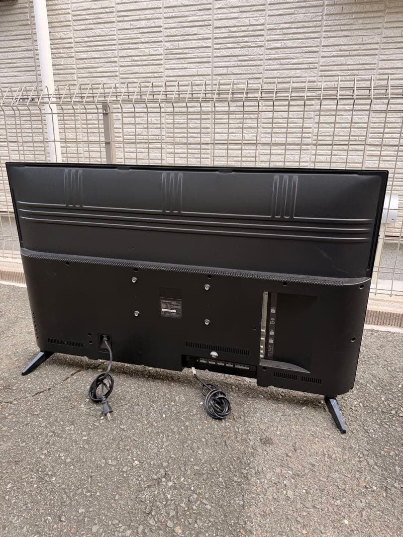 4K HDR対応 43型液晶テレビ LE-431T4KT-BK 2020年製