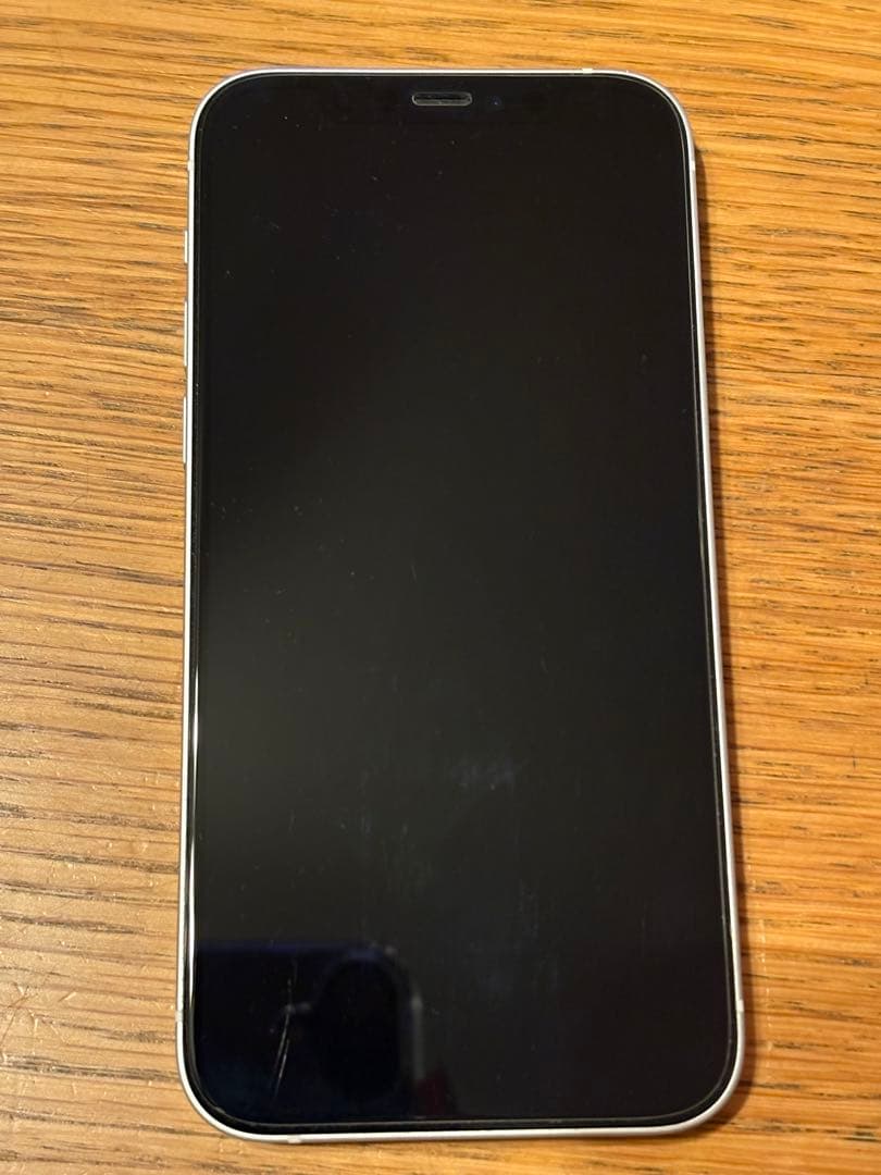Apple iPhone 12 128GB ホワイト・91%・美品傷なし