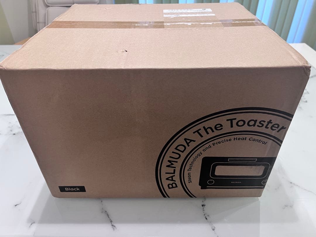 【新品未開封】BALMUDA The Toaster K05A-BK