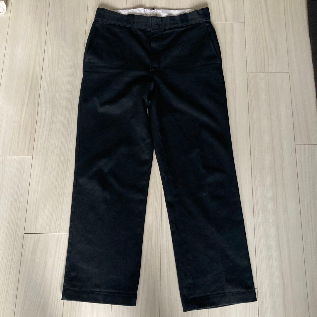 80s 90s dickies 874 usa製 ブラック　チビタグ　黒