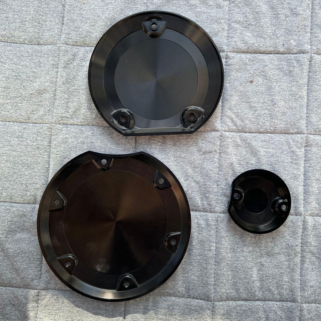 キジマ　YAMAHA BOLT アルミニウムカバー　三点セット　ボルト　カスタム