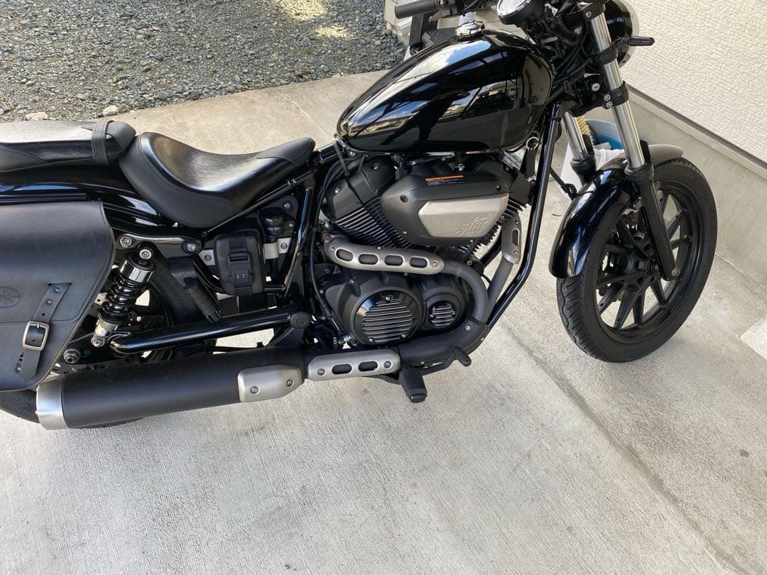 キジマ　YAMAHA BOLT アルミニウムカバー　三点セット　ボルト　カスタム