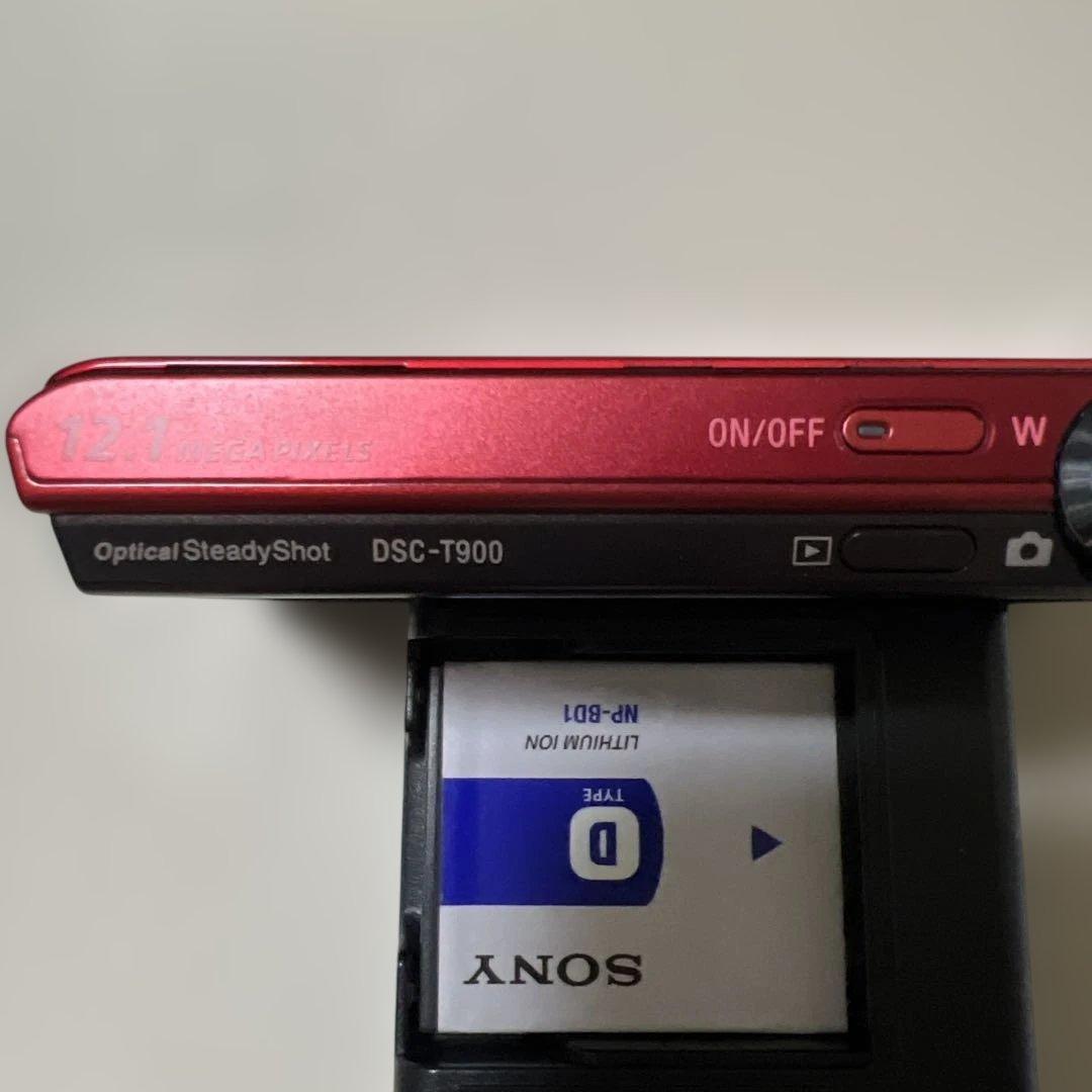 SONY Cyber-shot DSC-T900 レッド